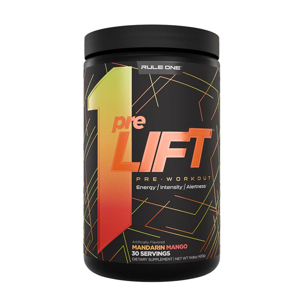 Sääntö yksi - Prelift - Pre-Workout Energia – Rule One packaging