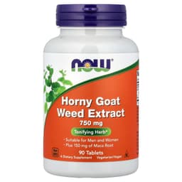 Now Foods - Horny Goat Weed Extract - 90 Tabs