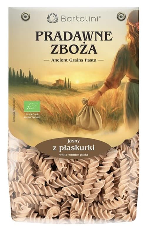 Bartolini - Organic Buckwheat Pasta Light 250g – Bartolini förpackning