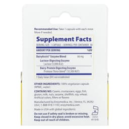 Enzymedica - Dairyassist - Complete Dairy Digestion Formula - 30 Caps