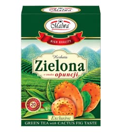 Malwa - Green Tea With Prickly Pear 20 Sachets