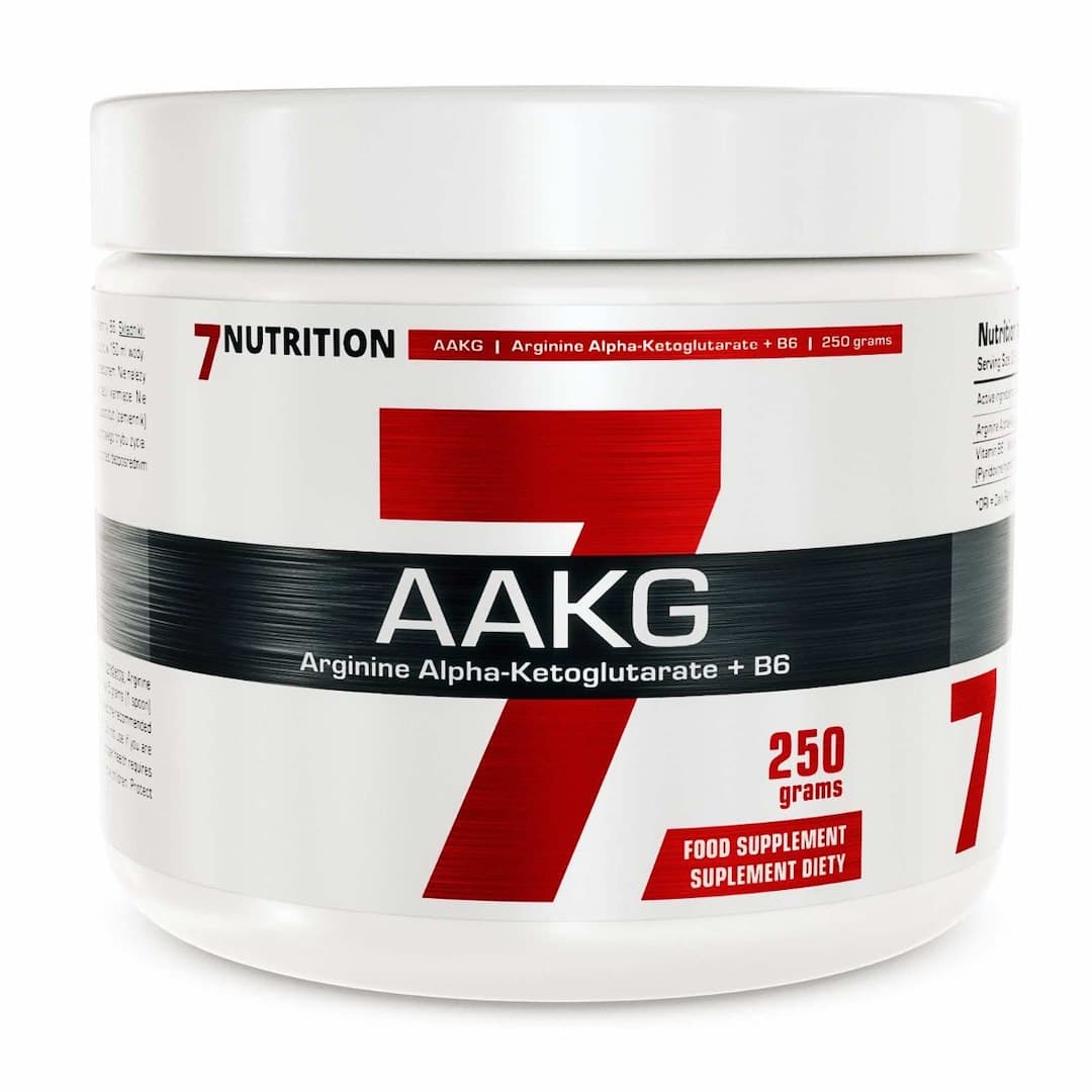7 Nutrition - AAKG - 250g – 7 Nutrition förpackning