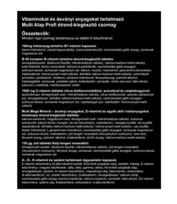 Vitaking - Multi Profi Basic - 30 Packs