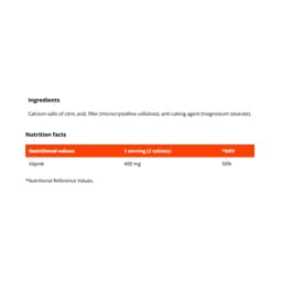 Gymbeam - Calcium - 30 Days - 120 Tabs