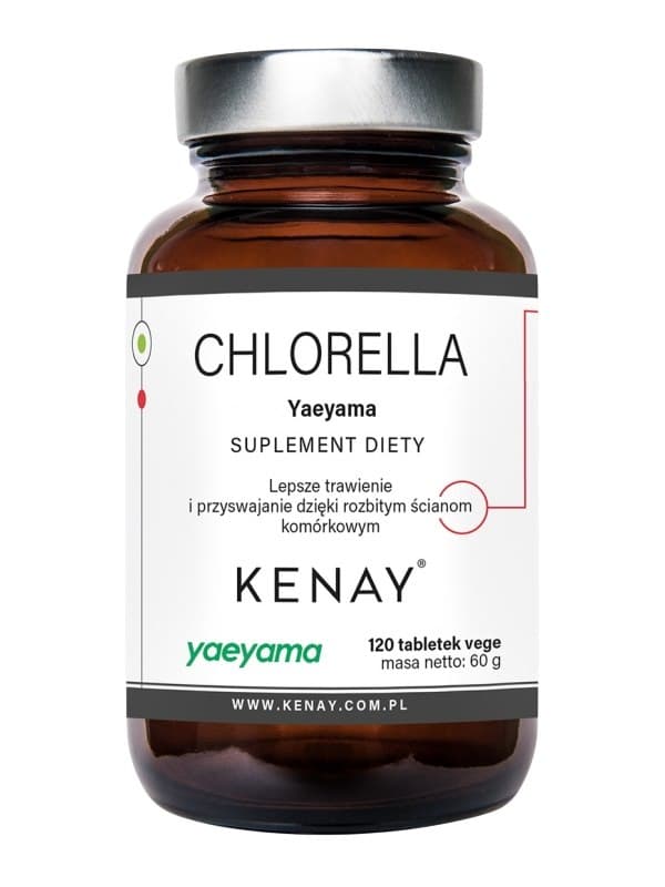 Kenay - Chlorella Yaeyama - 120 tablets / 60g