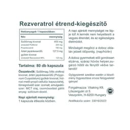 Vitaking - Resveratrol Extra - 80 Vcaps
