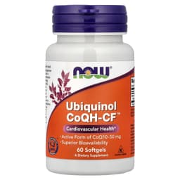 NOW Foods - Ubiquinol CoQH-CF - 60 softgels