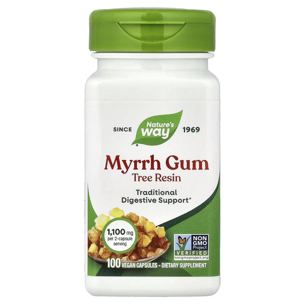 Nature'S Way - Myrrh Gum - 100 Caps