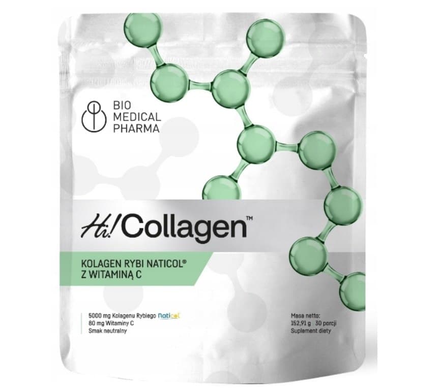 Bio Medical Pharma - Hi!Collagen - 352.91g, 30 servings – Bio Medical Pharma förpackning