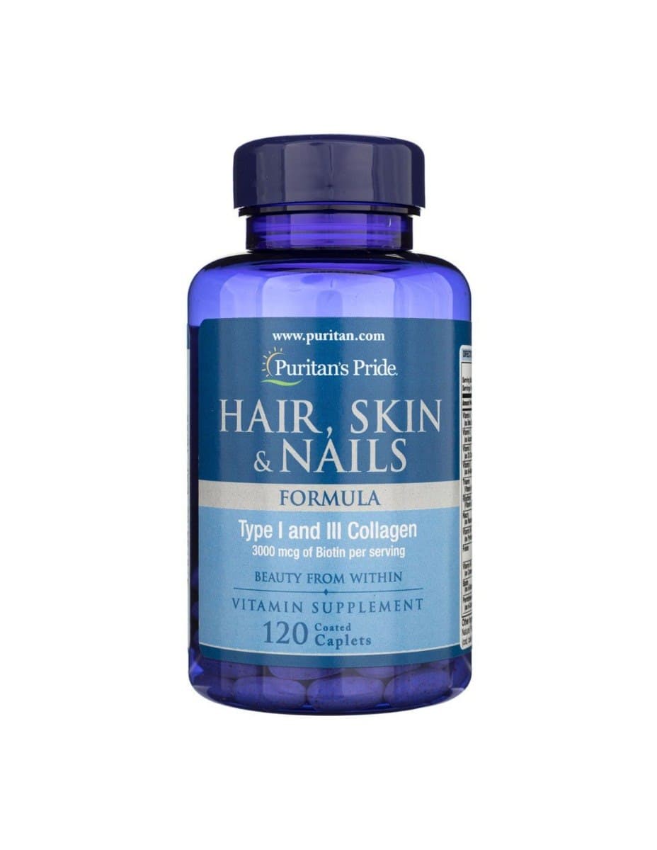 Puritan's Pride - Hair, Skin & Nails Formula – Puritan's Pride förpackning