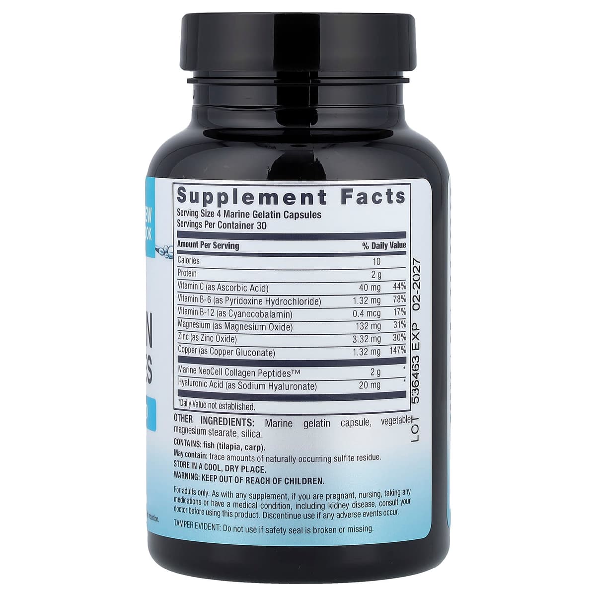 Neocell - Merikollageeni Peptidit - 120 Kapselia