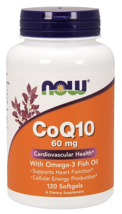 NOW Foods - CoQ10 With Omega-3 - 120 Sgels