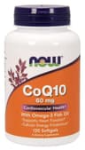 NOW Foods - CoQ10 With Omega-3 - 120 Sgels