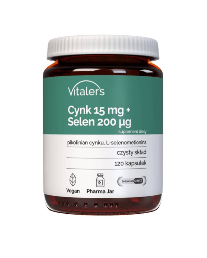 Vitaler's - Zinc + Selenium – Vitalers förpackning