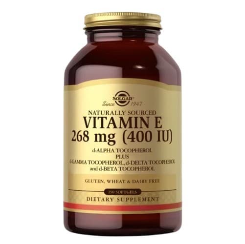 Solgar - Vitamin E Mixed - 250 Sgels – Solgar förpackning