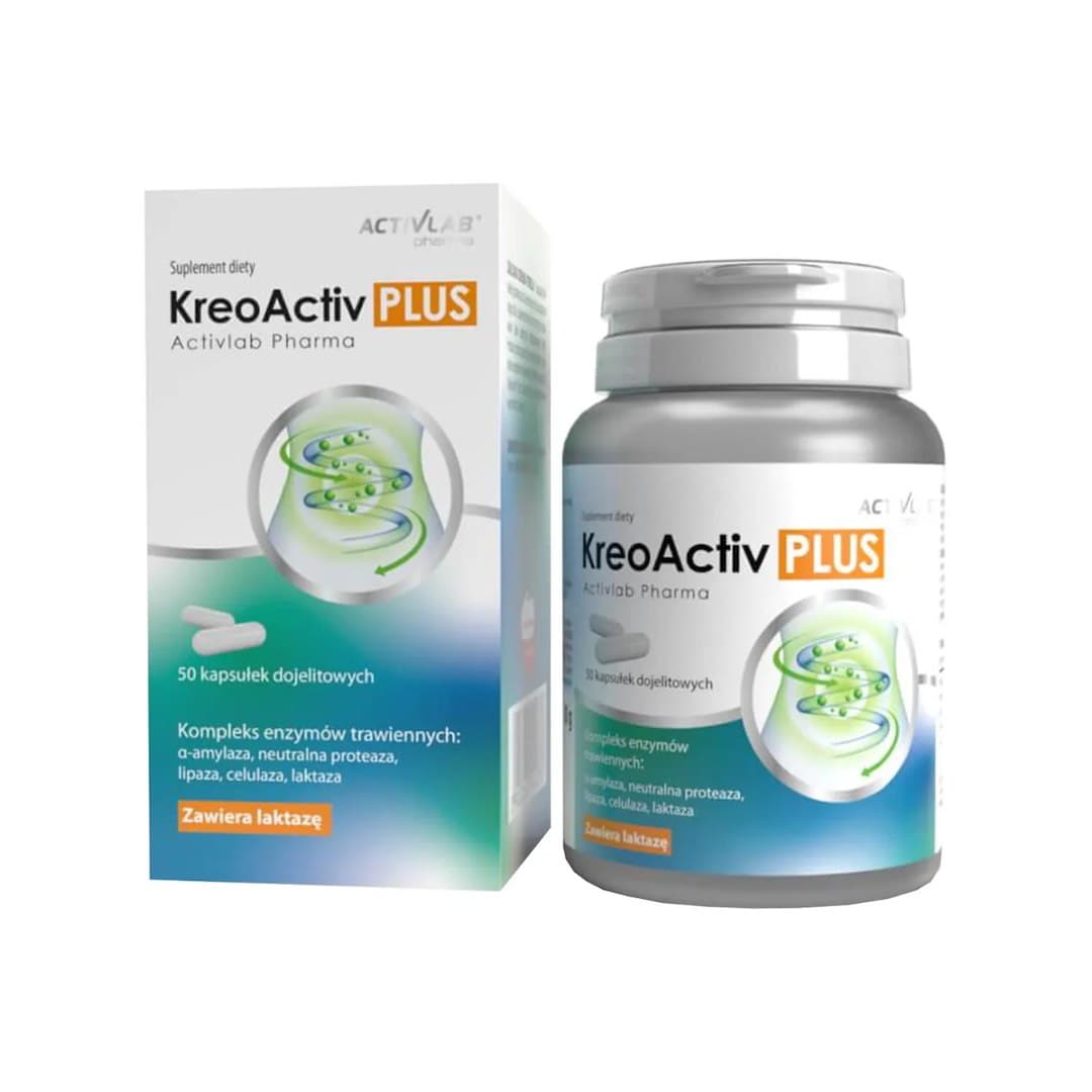 Activlab - KreoActiv PLUS - 50 Caps – Activlab förpackning