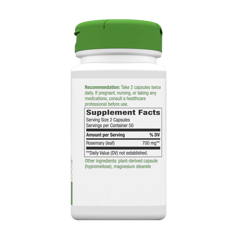 Nature'S Way - Rosemary Leaf - 100 Vcaps