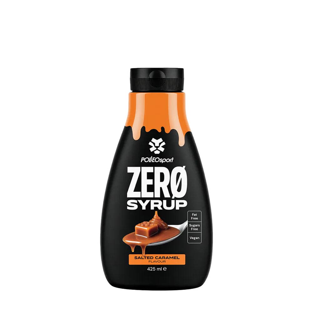 POLLEOsport - Zero sirup Karamel, 425 g