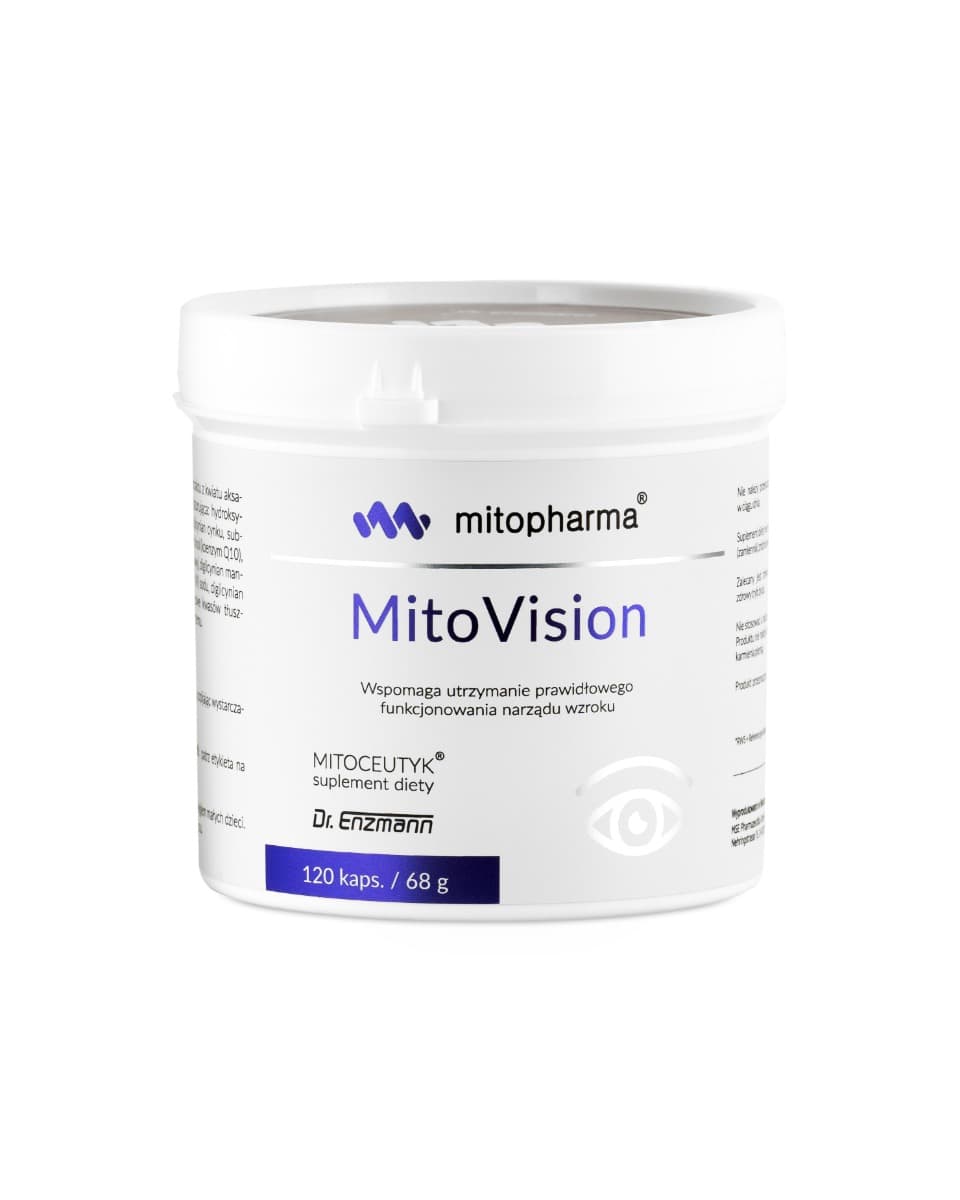 Mitopharma - Mitovision - 120 Caps – Mitopharma förpackning