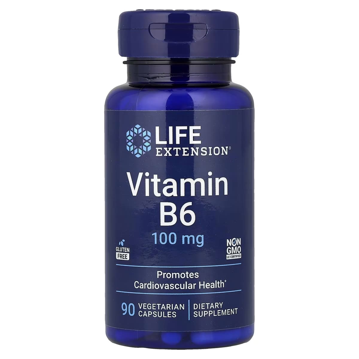 Life Extension - Vitamin B6 - 100 Vegetarian Capsules