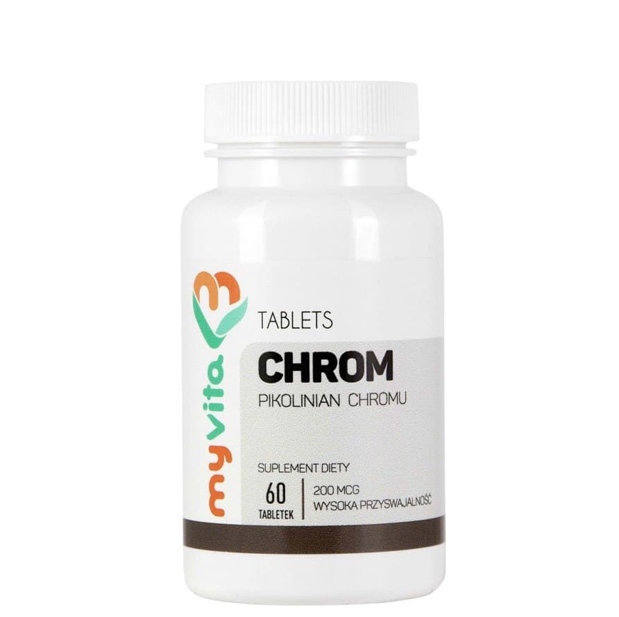 MyVita - Chromium Picolinate 200mcg – MyVita förpackning