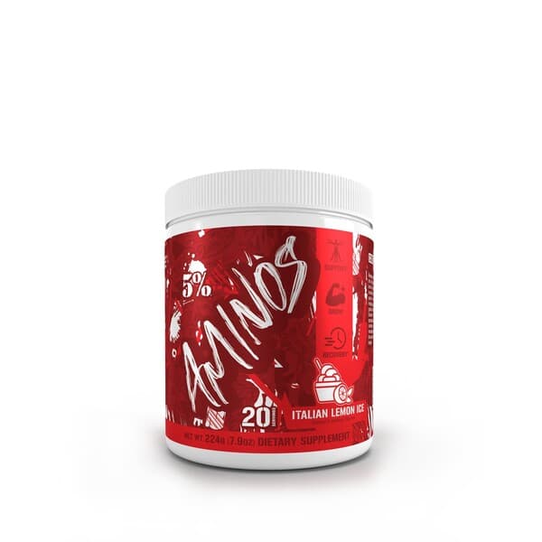 5% Nutrition - Aminos - Italian Lemon Ice - 224g
