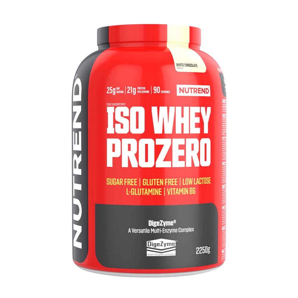 Nutrend - Iso Whey Prozero – Nutrend förpackning