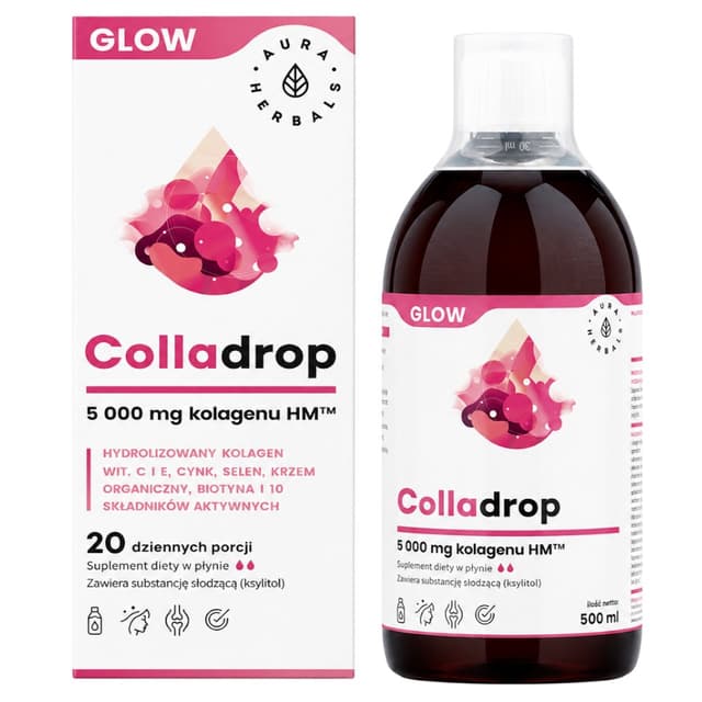 Aura Herbals Colladrop Glow - Collagen Beauty Drink – Aura Herbals