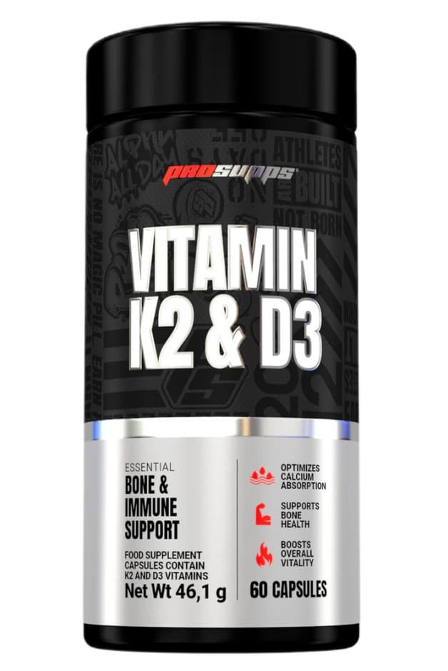 Prosupps - Vitamin K2 & D3 - 60 Caps – Prosupps förpackning