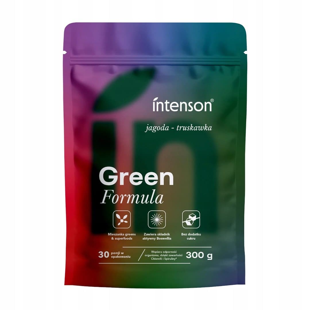 Intenson - Green Formula - 300g – Intenson förpackning