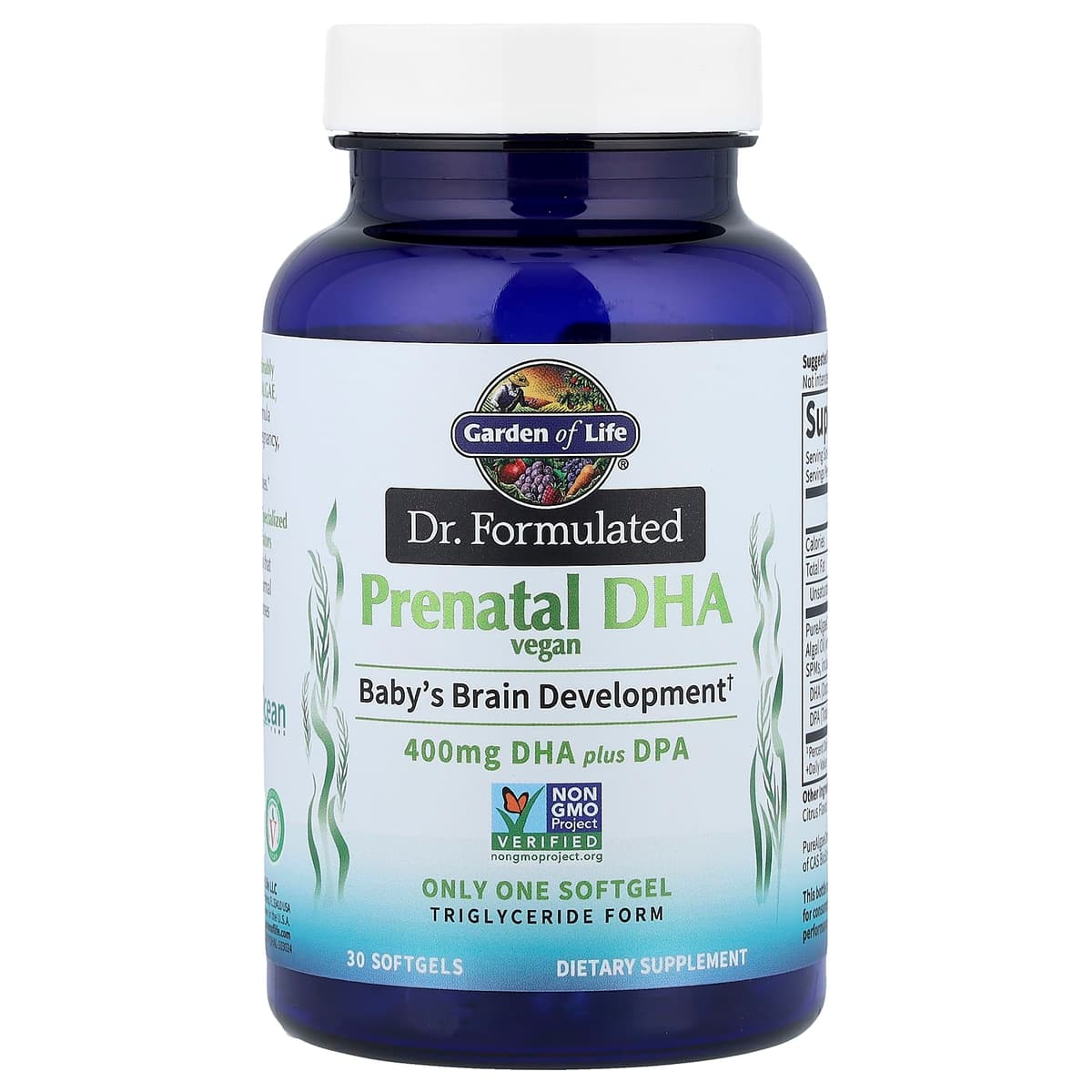 Garden Of Life - Dr. Formulated Prenatal DHA - 30 Sgels