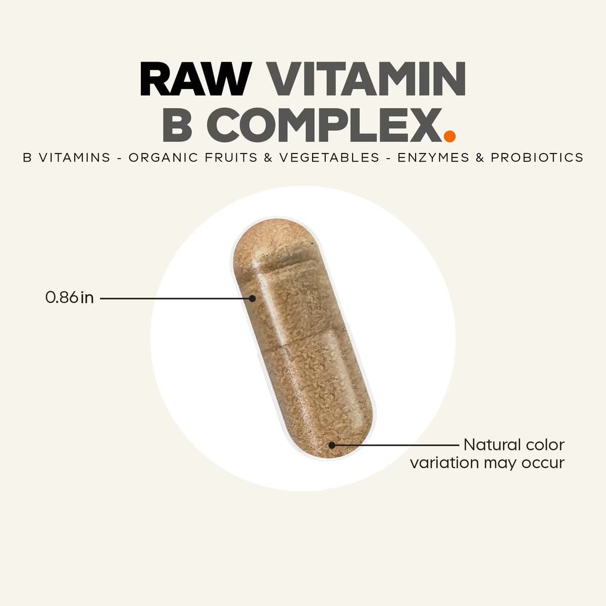 Codeage Raw Vitamin B-Complex - 60 Vcaps - 60 Vegetable Caps