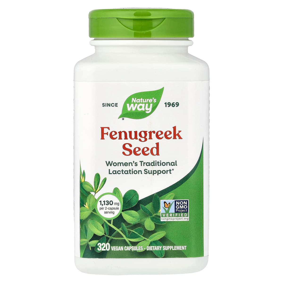 Nature's Way - Fenugreek Seed - 320 Kapsler