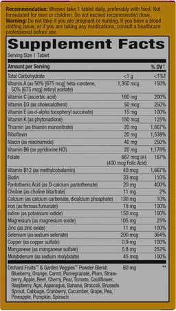 Nature'S Way - Alive! Women'S Ultra Multivitamin - 60 Tabs
