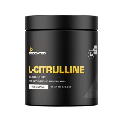 Dedicated - Citrullin - 300 g – Dedicated förpackning