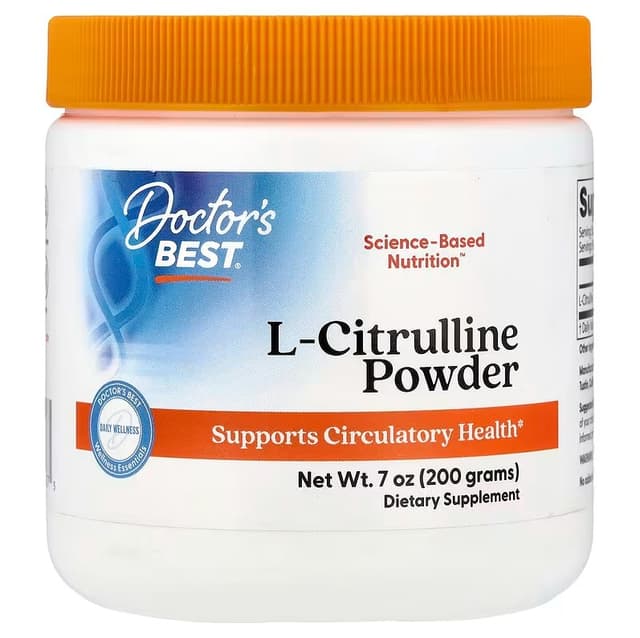 Doctor's Best - L-Citrulline Powder - 200g – Doctor's Best