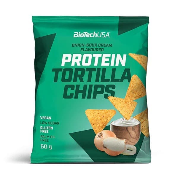 BioTechUSA - Protein Tortilla Chips - 50g – BioTechUSA förpackning