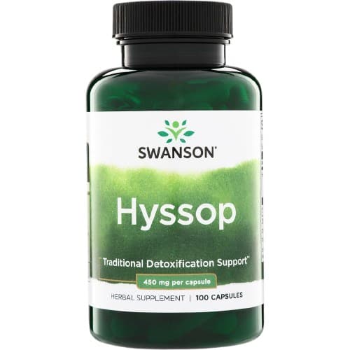 Swanson - Hyssop - 100 Caps
