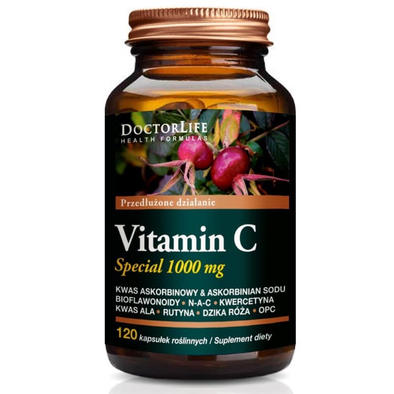 Doctor Life - Vitamin C Special - 120 Caps – Doctor Life förpackning
