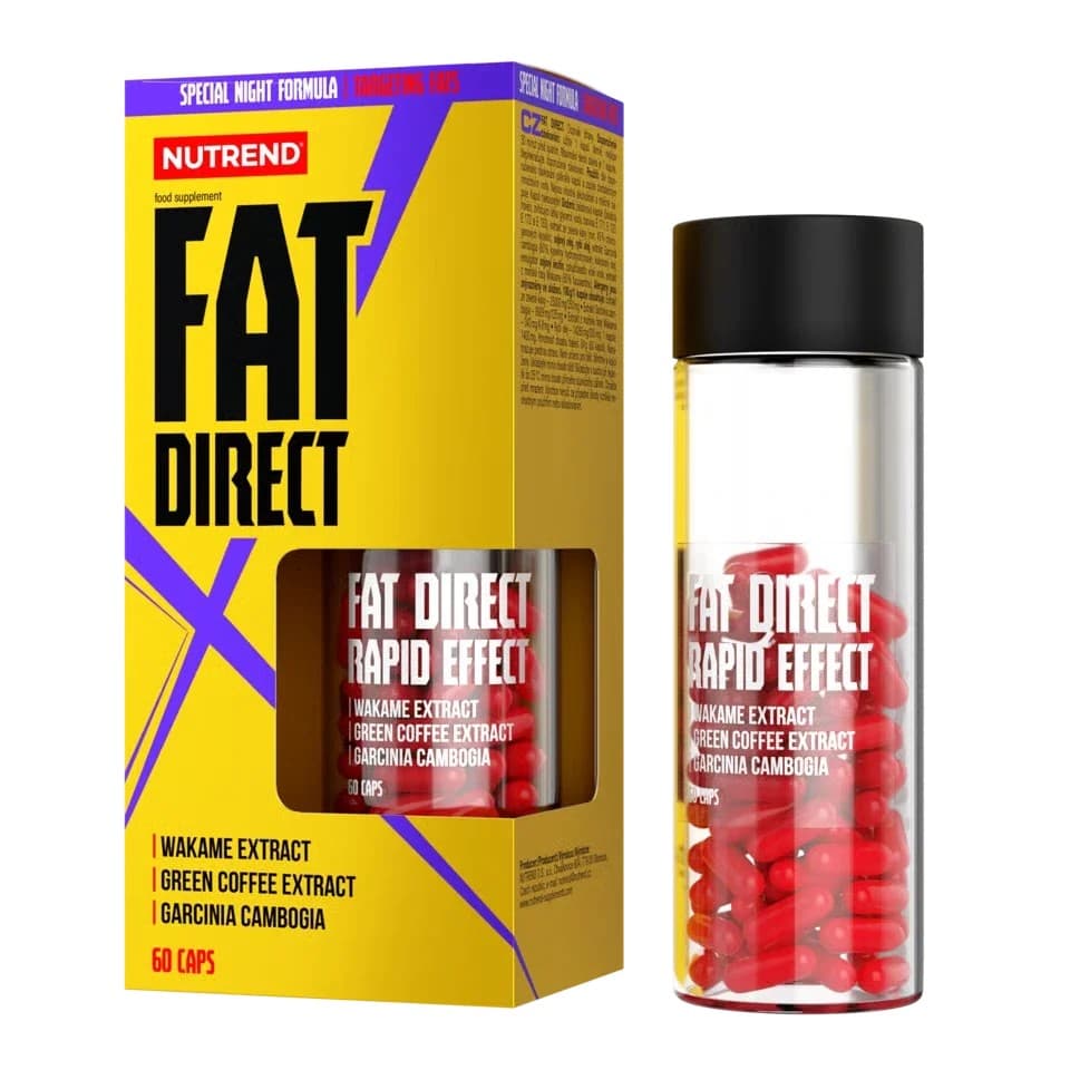 Nutrend - Fat Direct - 60 kapsler – emballage