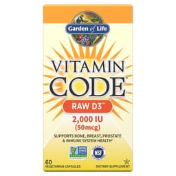 Garden Of Life - Vitamin Code Raw D3 - 60 Vcaps