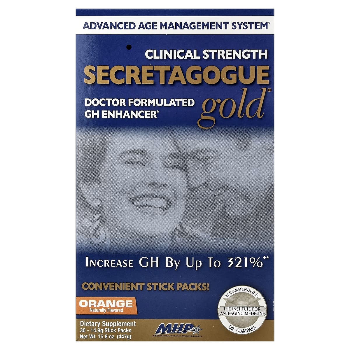 MHP - Secretagogue Gold Clinical Strength - 30 Packs