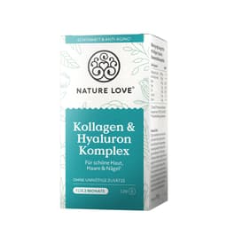Nature Love - Collagen & Hyaluronic Acid Complex - 120 Caps