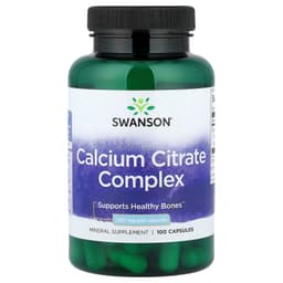 Swanson - Calcium Citrate Complex, 250mg - 100 Caps