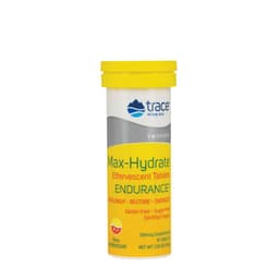 Trace Minerals Max-Hydrate Endurance - Citrus - 10 Effervescent Tabs - 10 Tabs / 1.59oz (45g)