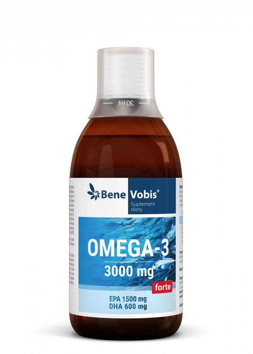 Bene Vobis Omega 3 z ryb Forte 200ml – Bene Vobis förpackning