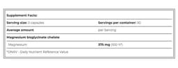 Amix - Magnesium Bisglycinate Chelate - 90 Caps