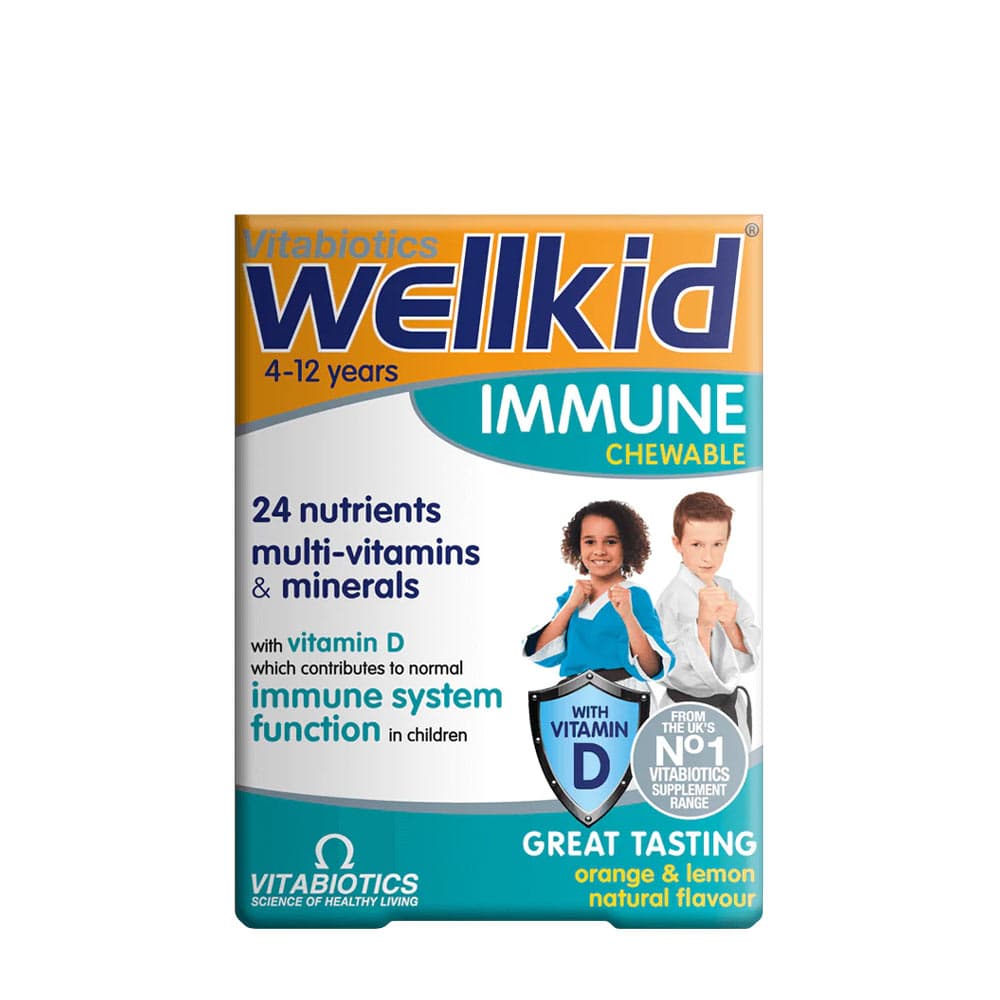 Vitabiotics - Wellkid Immune Gummies - 30 Tabs – Vitabiotics förpackning
