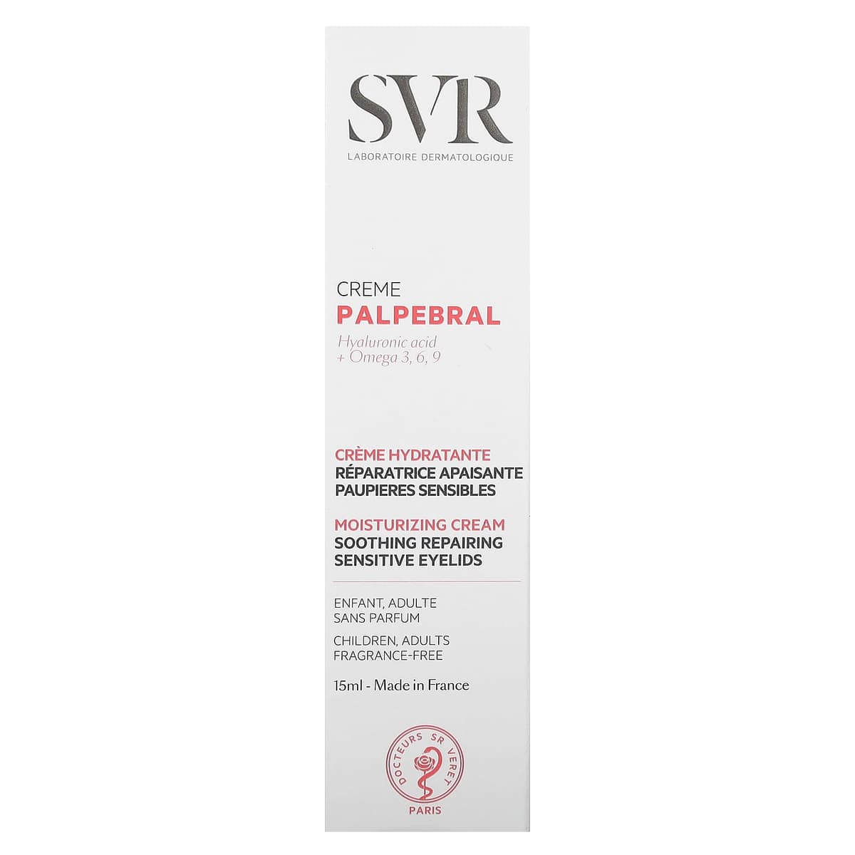 SVR - Palpebral Crème - 15ml