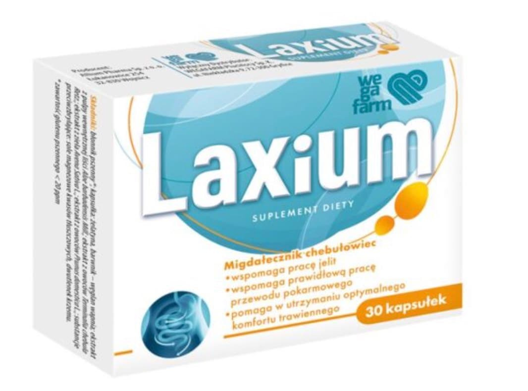 WegaFarm - Laxium - 30 Caps – WegaFarm förpackning